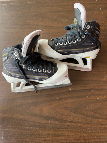 Junior Used Bauer Supreme One.7 Hockey Goalie Skates D&R (Regular) 2.0