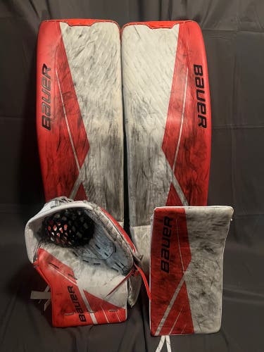 XXL Bauer Ultrasonic Goalie Full Set