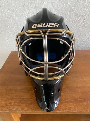 BAUER NME 8 NON-CERTIFIED CAT-EYE GOALIE MASK - SENIOR