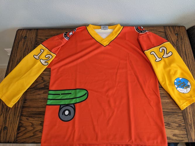 Bart Simpson Adult XL Hockey Jersey & Socks