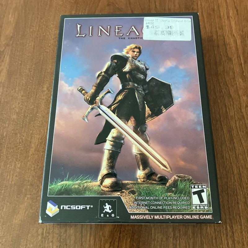 LINEAGE 2 II CHAOTIC CHRONICLE - PC CD Game - 2 DISC BOX RPG ADVENTURE COMPLETE