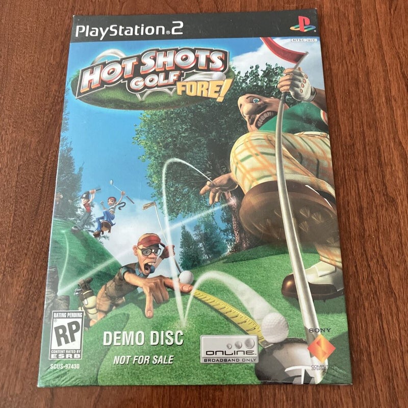 PlayStation 2 Hot Shots Golf Fore! Demo Disc 2004 Sony SCUS-97430 PS2 - New