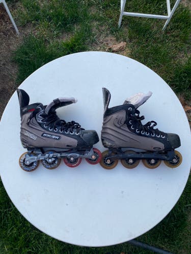 Used Bauer Regular Width Size 8 Vapor xr1 Inline Skates
