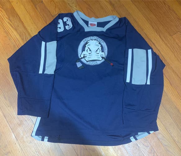 Vintage Protec Hockey Ducks Medium K1 Jersey