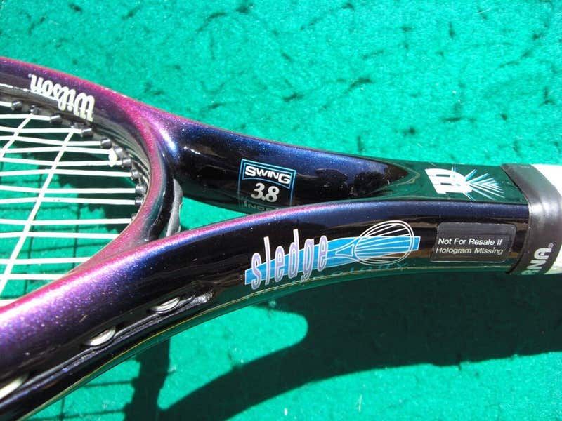 wilson - 中古 テニスラケット ウィルソン スレッヂ ハンマー 3.8 110 (G2)WILSON SLEDGE HAMMER 3.8 110 Wilson 中古 テニスラケット ウィルソン スレッヂ ハンマー 3.8