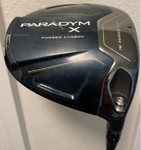 Used Right Handed Stiff Flex 10.5 Loft Paradym X Driver
