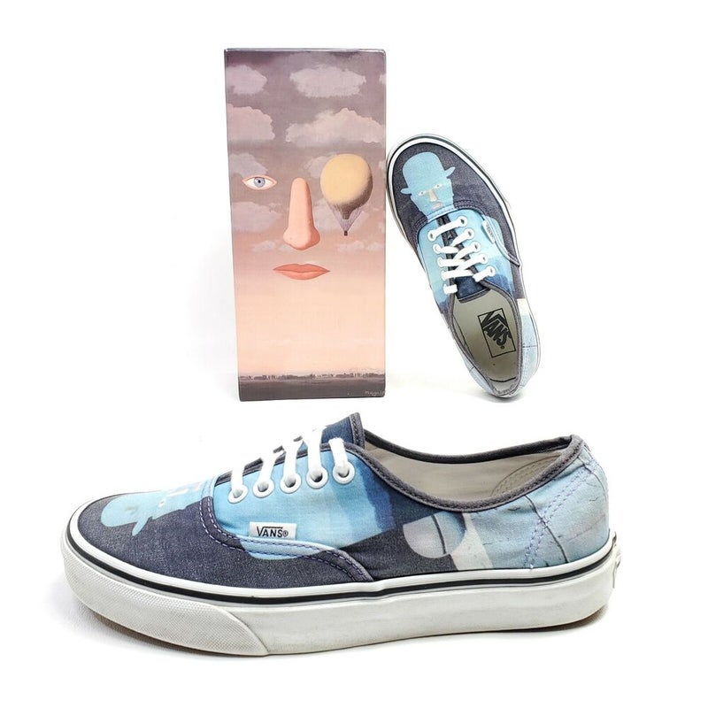 Vans Authentic Opening Ceremony Womens Size 9 Shoes Rene Magritte Kings Museum