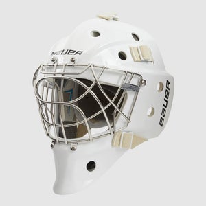New Bauer 940 Senior Goal Mask Cce White Medium