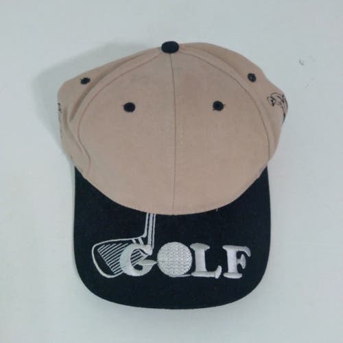 Nissin Embroidered Strapback Golf Twill Cap