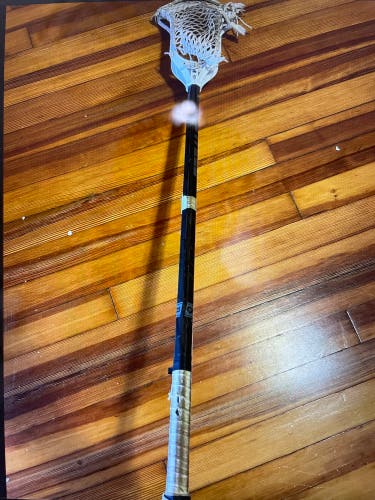Powell Might Black Lacrosse Shaft with Maverik Kinetick Head