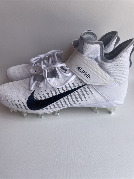 Nike Alpha Menace Pro 2 Mid Cleats white AQ3209-100 Size 11.5