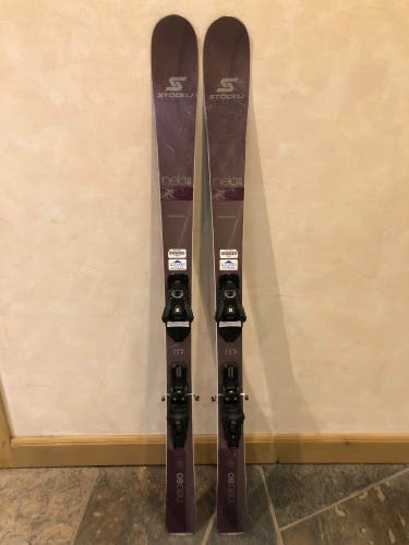 2023 Stockli Nela 80 Skis With Salomon MC 11 Bindings 157
