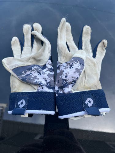 Used Medium DeMarini Batting Gloves