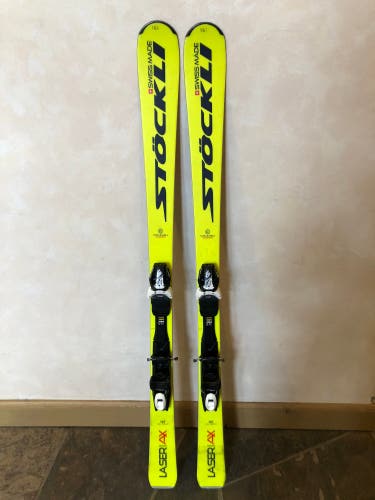 2019 Stockli Laser AX Skis With Tyrolia Bindings 161cm