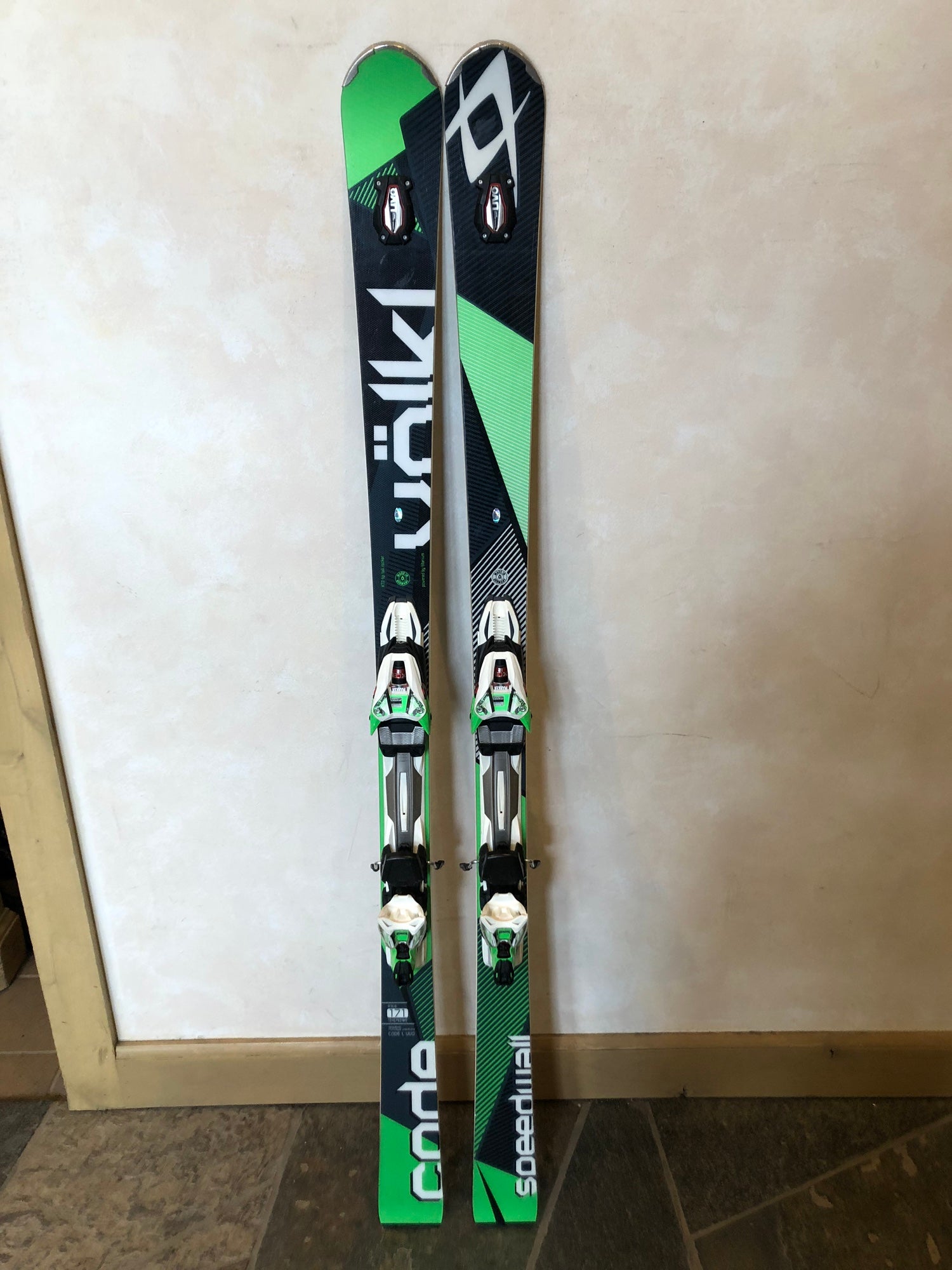 Volkl Code Skis With Integrated Marker Bindings 171cm | SidelineSwap