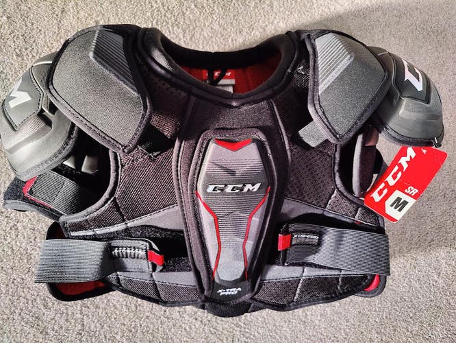 Senior New Medium CCM Shoulder Pads Xtra Pro Level 2