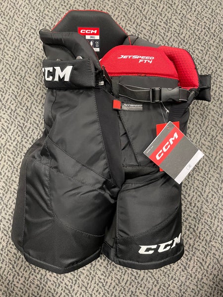 CCM Black Jetspeed FT4 Senior Small Pant