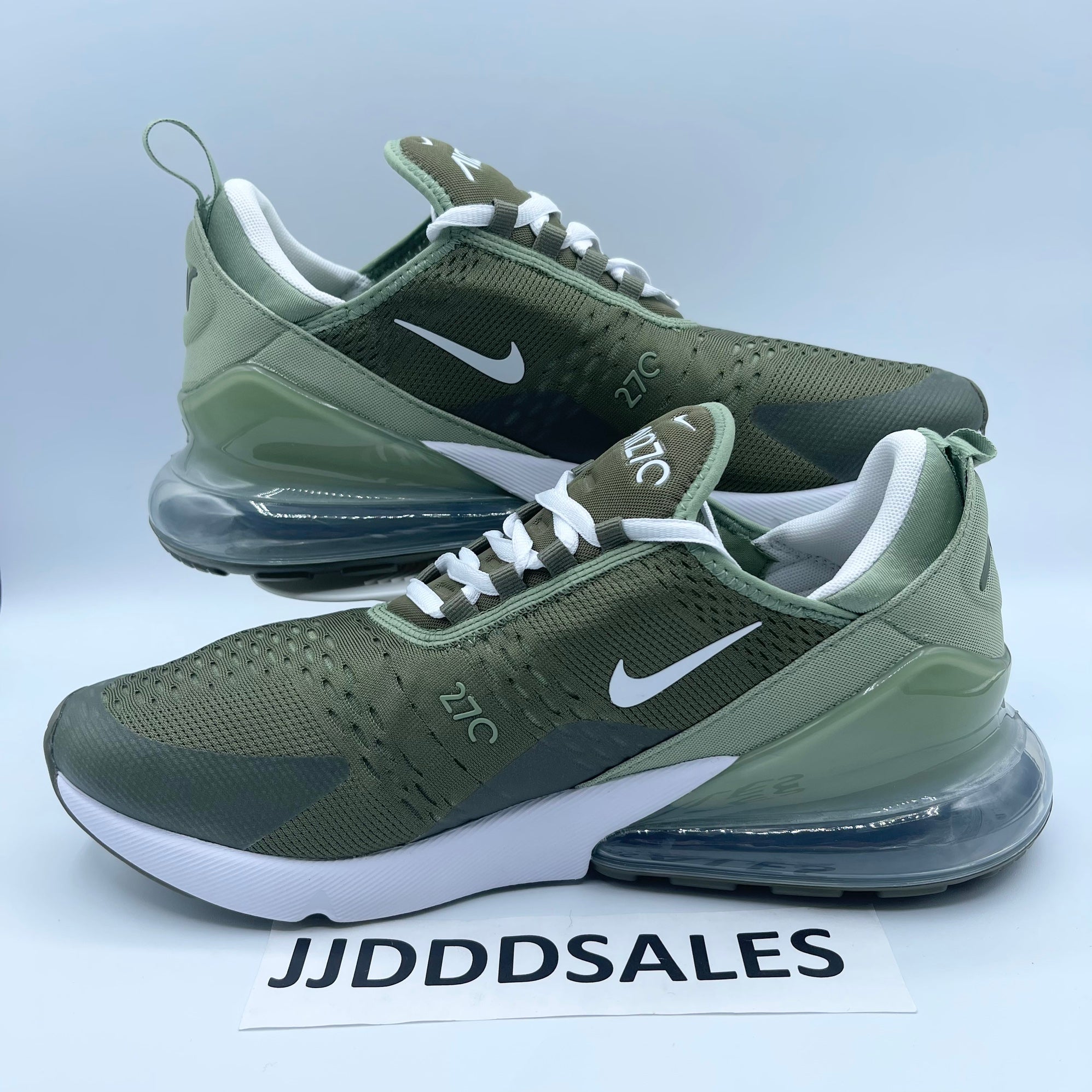 Tussen half acht Vermindering Nike Air Max 270 Medium Olive Green White Sneakers Shoes FJ0680-222 Men's  Sz 11. | SidelineSwap
