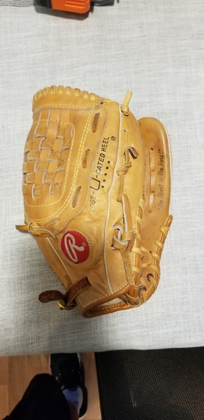 Used Rawlings Right Hand Throw Outfield Rbg36 Baseball Glove 12"