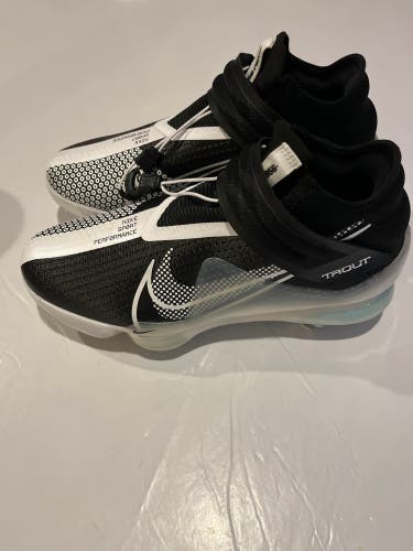 New Black Men's Metal High Top Force Zoom Trout 7
