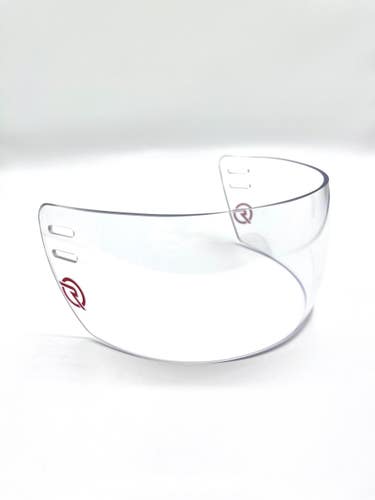 2-PACK Ronin F2 LARGE-STRAIGHT-CUT (CLEAR)  Hockey Visor -NEW!!!