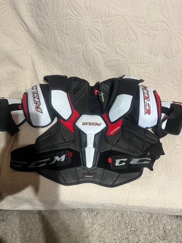 Used Large CCM Pro Stock JetSpeed FT4 Pro Shoulder Pads