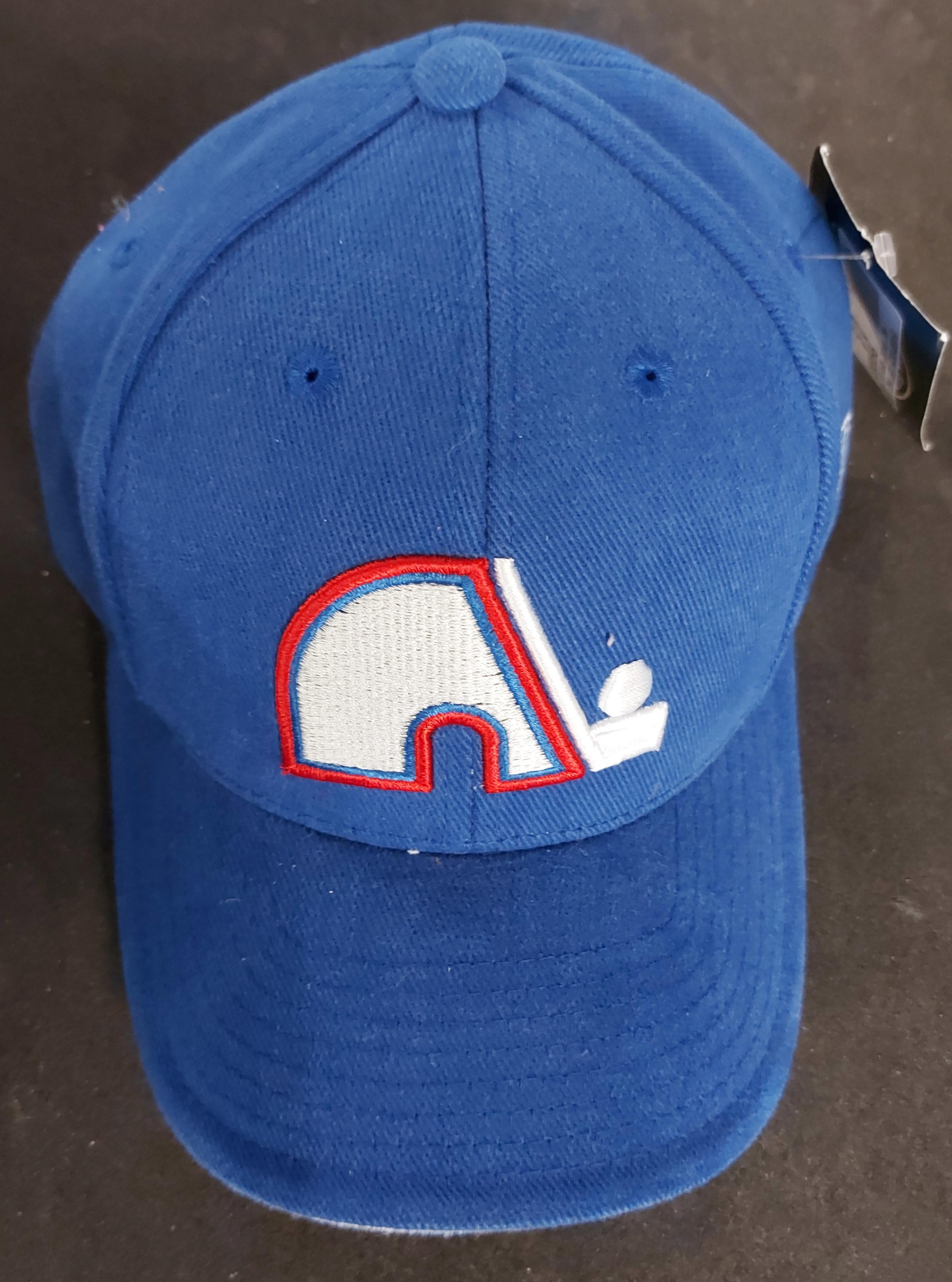 Blue New OLD TIME HOCKEY Flex Quebec Nordiques Adult Unisex One Size Fits  All Hat (9HALGS)