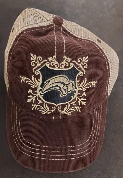 Buffalo Sabres NHL Reebok Throwback Trucker Hat Cap Black Mesh