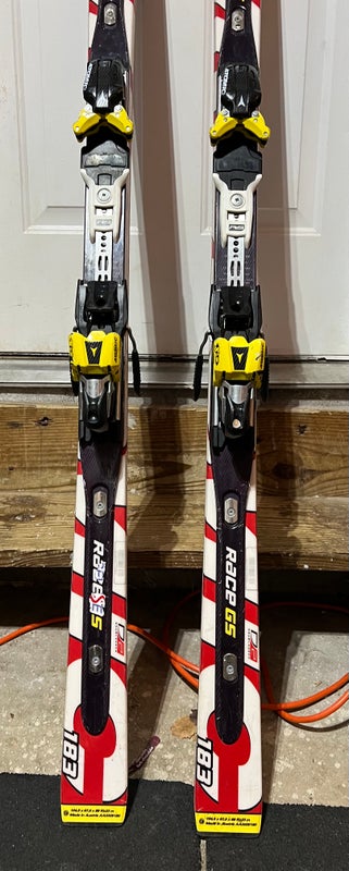 Used Unisex 2015 Atomic 183 cm Racing Race GS Skis Without Bindings