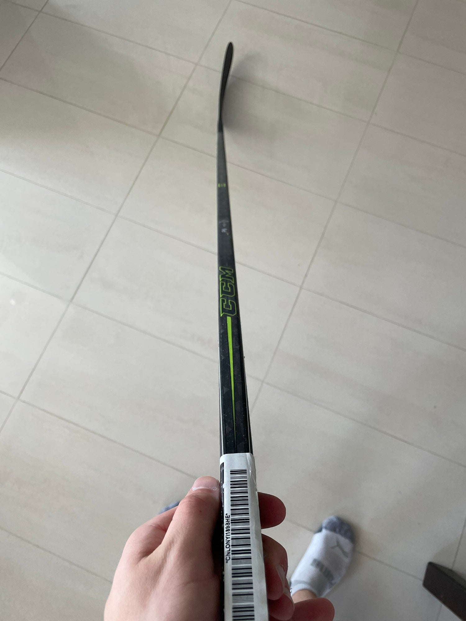 Sidney Crosby Signed AND Game-Used CCM Ribcor Reckoner Stick