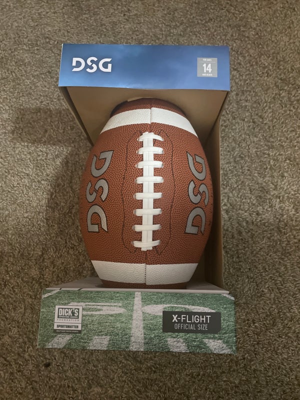 Wilson GST Competition Official Size Football - Brown