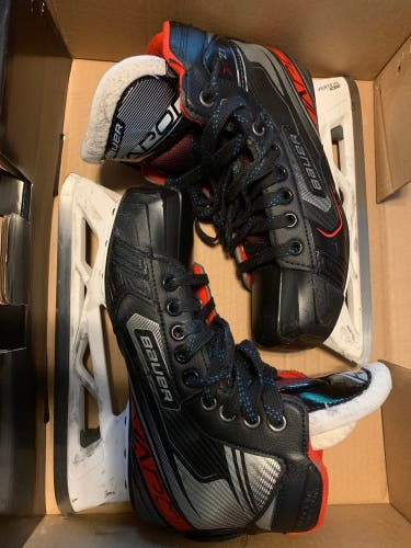 Used Bauer Regular Width Size 6 Vapor X2.7 Hockey Goalie Skates