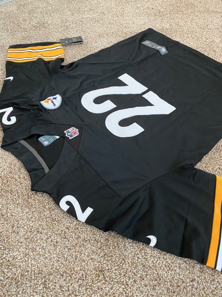 Pittsburgh Steelers Nike Road Game Jersey - White - Najee Harris