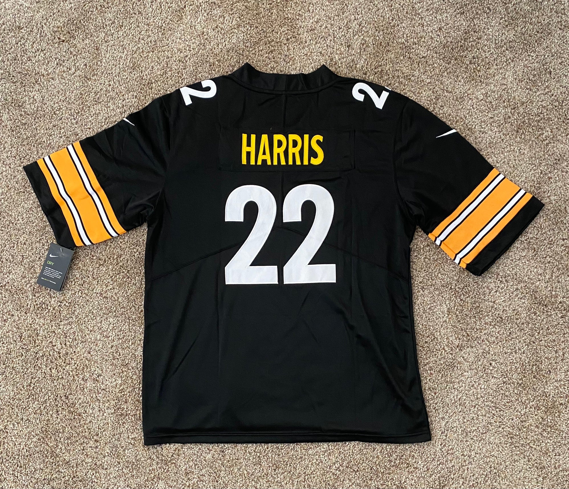 Najee Harris Pittsburgh Steelers Nike Women's Inverted Legend Jersey - Gold