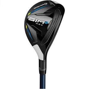 NEW TaylorMade Sim2 Max 22* 4 Hybrid/Rescue Graphite Ventus Blue 7-S Stiff Flex