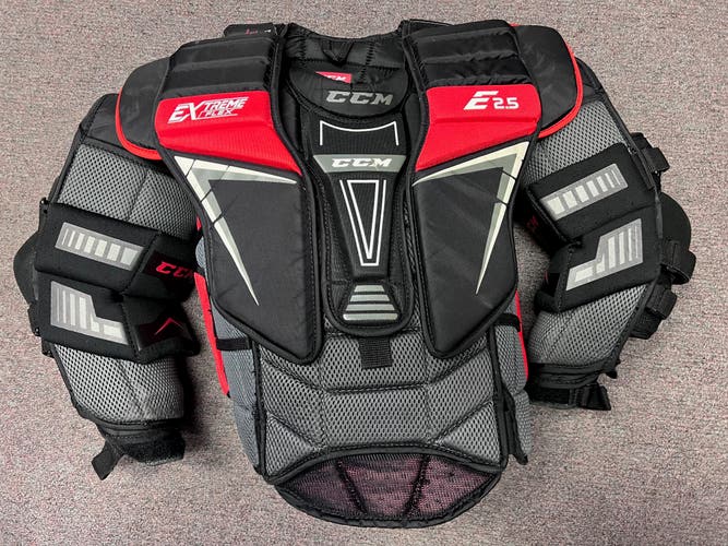 Used Large/Extra Large CCM Extreme Flex E2.5 Goalie Chest Protector