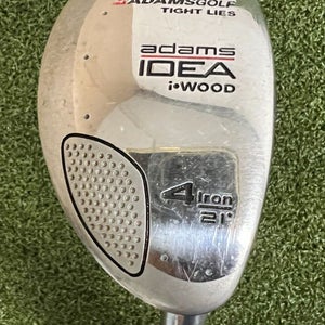 Adams Golf Tight Lies Idea i-Wood 21* 4 Hybrid Iron / Regular Steel /sa1104