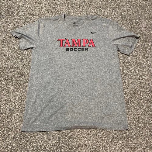 U of Tampa Soccer Large Nike Dri-Fit Shirt