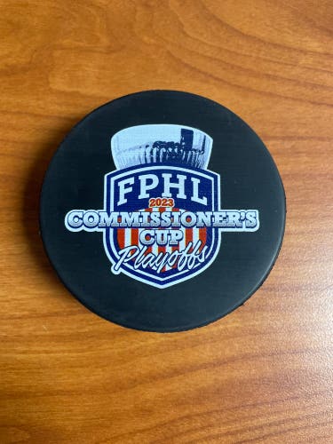 Official FPHL Commissioner’s Cup Playoff Puck 2023