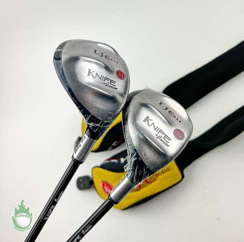 La Jolla Knife Junior 1/3 & 5/7 Woods 6-9 YEARS OLD Graphite Golf Clubs