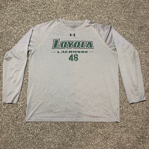Loyola Lacrosse LongSleeve XL Under Armour Shooting Shirt #48