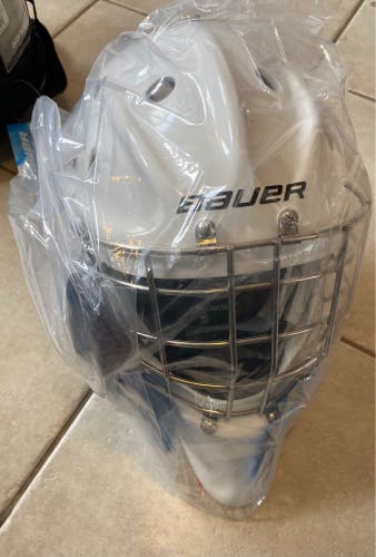 New Bauer Pro Stock 960 Goalie Mask Size Medium