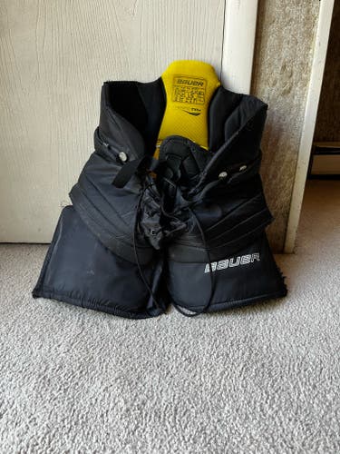 Junior Used Large Bauer Supreme One.7 Hockey Goalie Pants