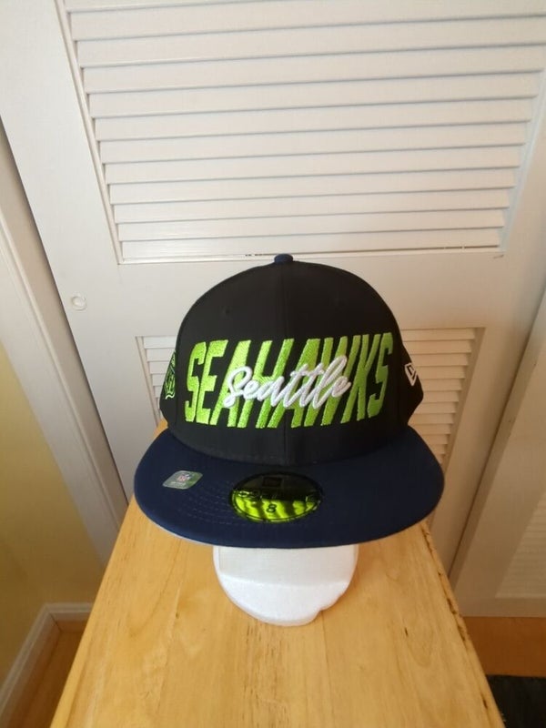 Vintage RARE NWT Seattle Seahawks pinstripe snapback hat by Sports Spe -  VintageSportsGear