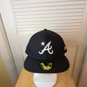 NWS Atlanta Braves New Era 59fifty 2022 Allstar Game No Patch 7 3/4