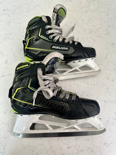 Used Bauer Size 7 GSX Goalie Skates