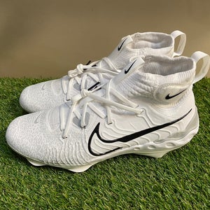 *SOLD* Men Nike Alpha Huarache NXT White Metal Baseball Cleats DJ6517-100 Size 11 NEW