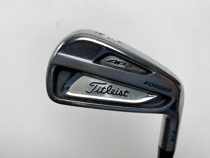 Titleist 714 AP2 Single 6 Iron Project X Precision Rifle 5.5 Reg Steel RH +1"