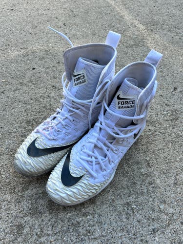 **Used ONCE** Size 11 Nike Lineman Cleats