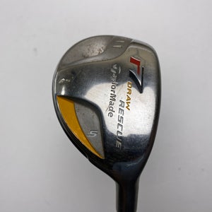 Taylormade R7 Draw 5 Hybrid 25* REAX 55g Stiff Graphite Mens RH